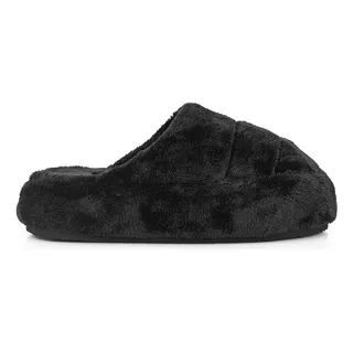 Pantufla Peluche Mujer Confort Ojota Liviana Moda Briganti