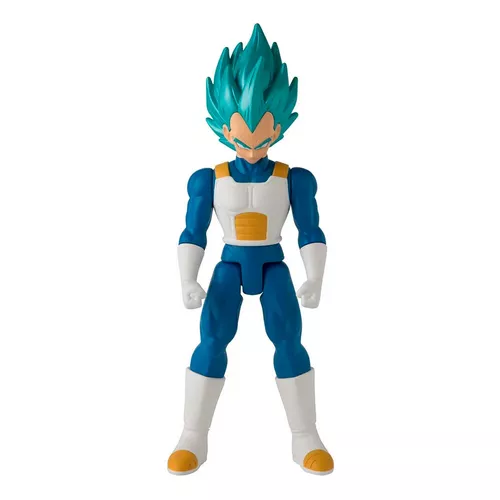 Boneco Articulado - Dragon Ball Super - Super Saiyan Vegeto - Azul