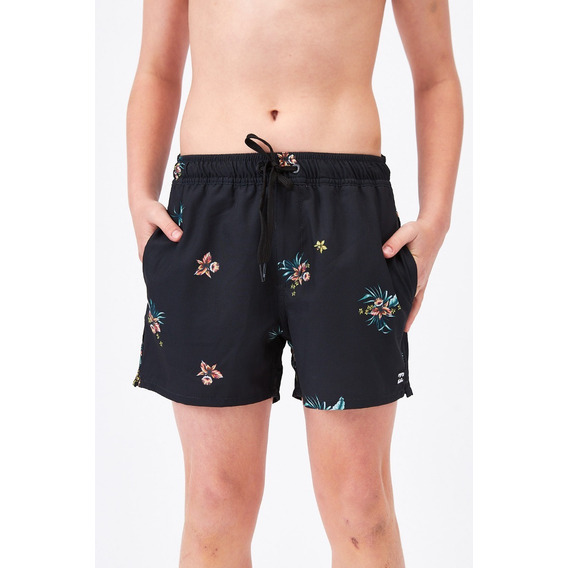 Boardshort Billabong Niño Printed Lb Tropical Floral Boys 