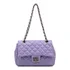 Bolso de mano Matelassê Transverse Azaleia de piel auténtica para mujer