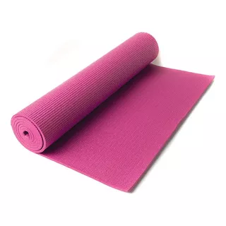 Colchoneta Mat De Yoga Pilates Fitness Enrollable De 4 Mm