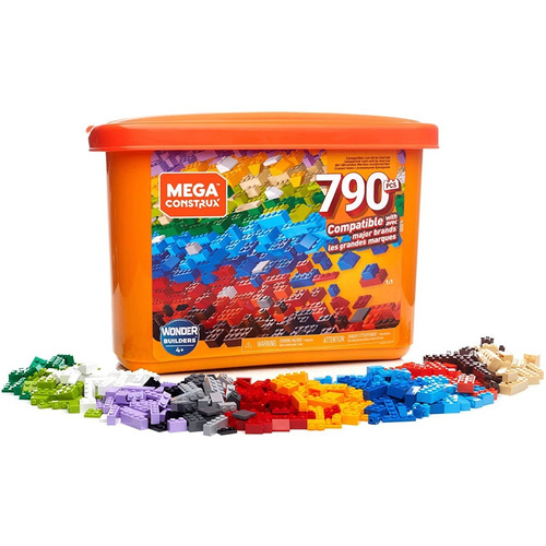 Mega Construx  Mega Caja De 790 Micro Bloques