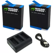 Kit 2 Baterías 1 Cargador Compatible Con Gopro Hero 10 Black