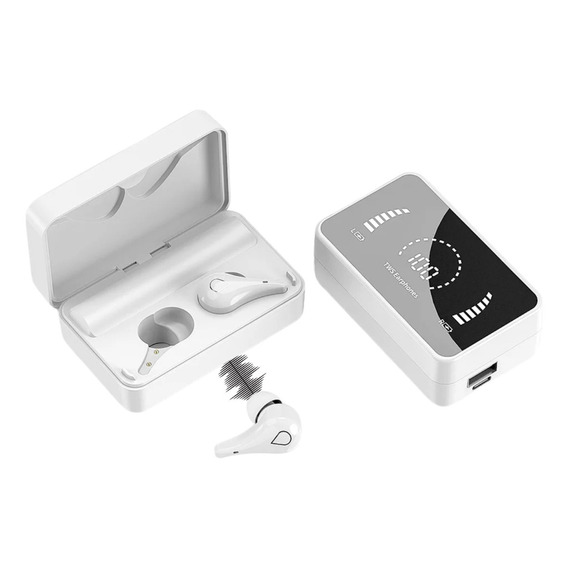 Auriculares Ruffo Rf-h3 In-ear Inalámbricos Bt 5.1 - Blanco