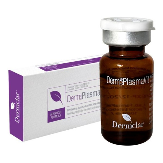 Plasmavit Dermclar 5vialesx10ml - mL a $2829