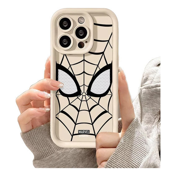 Funda Para iPhone Con Spiderman Uso Rudo Proteccion Camara