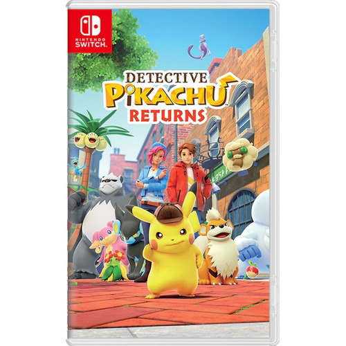 Detective Pikachu Returns Nintendo Swtich Físico Latam
