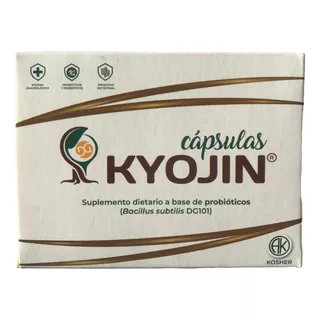 Probiotico + Prebiotico Kyojin 30 Capsulas Sabor Sin Sabor