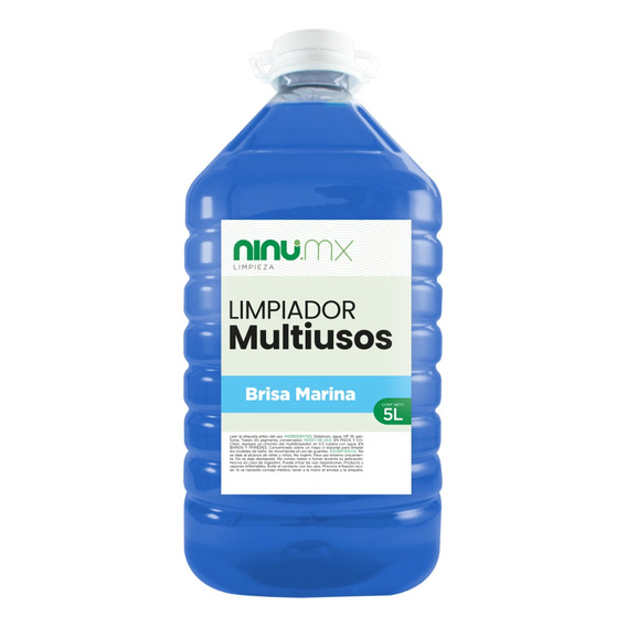 Limpiador Multiusos Liquido Multilimpiador Ninu 5 Litros