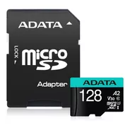 Memoria Microsd Adata 128gb Premier Pro V30s Adaptador Sd 