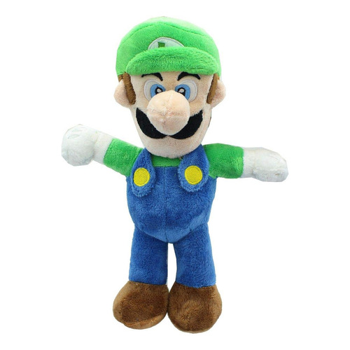 Nintendo Luigi - Muñeca De Peluche (12 Pulgadas)