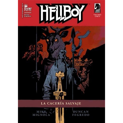 Libro Hellboy  La Caceria Salvaje De Marvel