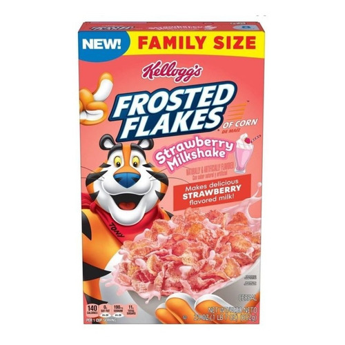 Cereal Kellogg Zucaritas Malteada De Fresa Familiy Size 652g