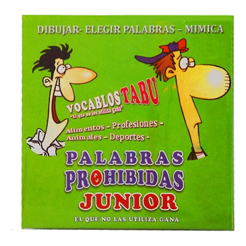 Palabras Prohibidas Junior Juego De Mesa Mímica Bisonte