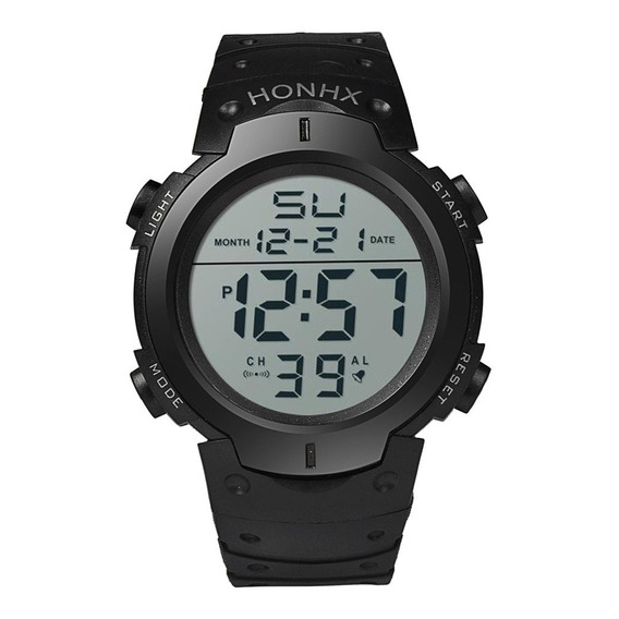 Reloj Deportivo De Moda Para Hombre, Cronógrafo Digital 