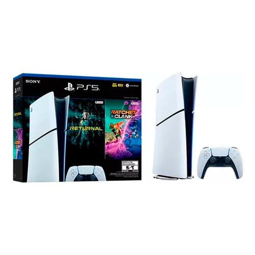 Playstation 5 - Ps5 1tb Hw Digital Bundle Color Blanco