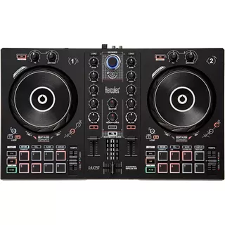 Controlador Dj Hercules Djcontrol Inpulse 300 Negro De 2 Canales