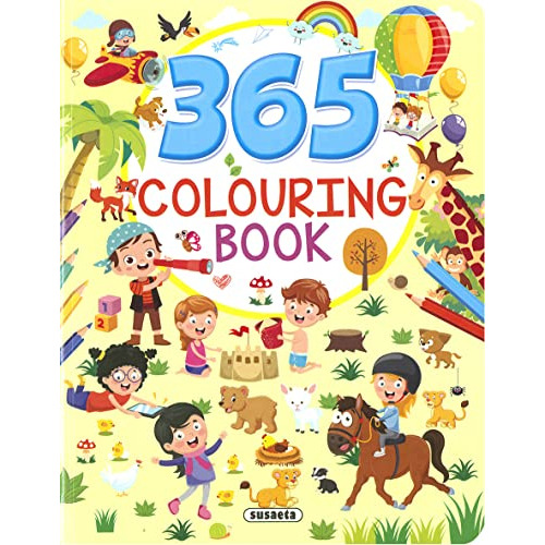 365 Colouring Book 2, De Susaeta Ediciones. Editorial Susaeta Ediciones S A, Tapa Blanda En Español, 2022