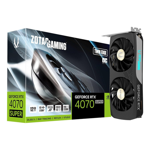 Tarjeta De Vídeo Nvidia Zotac Rtx 4070 Súper 12gb Gddr6x