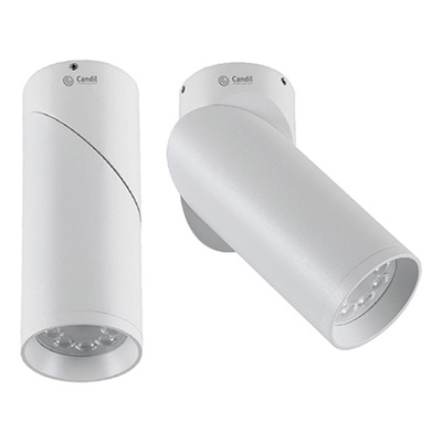 Plafon Spot Movolumen Articulado Blanco Apto Led Gu10 Cala 