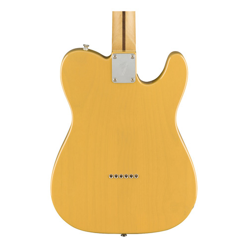 Guitarra eléctrica para zurdo Fender Player Telecaster de aliso butterscotch blonde brillante con diapasón de arce