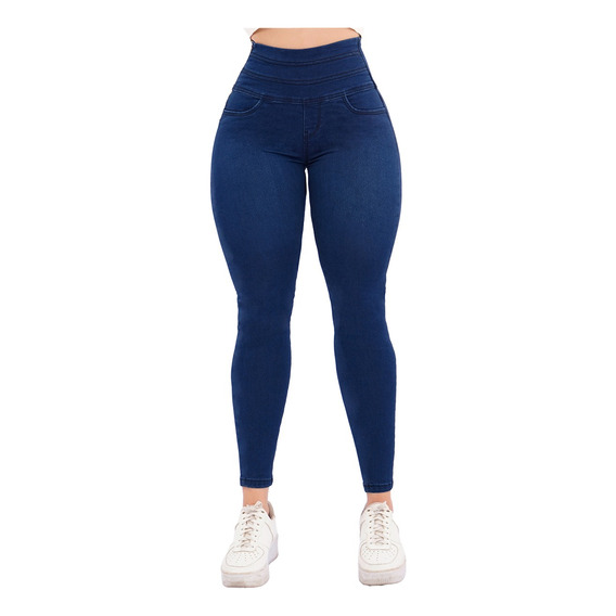  Jeans Dama Pantalones  Mujer Cintura Levanta Pompa Premium