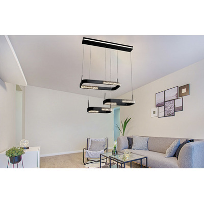 Colgante Led Adana 48w Triple Led Deco Moderno Cie