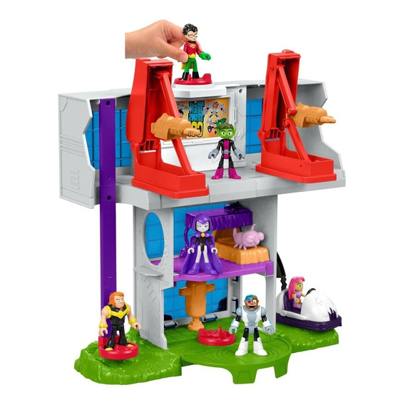 Teen Titans Go Torre Imaginext Jóvenes Titanes