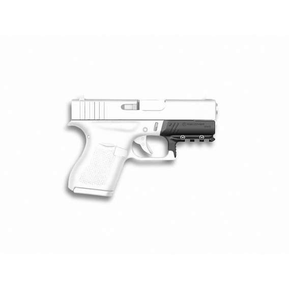 Riel Inferior Picatinny Accesorios Glock G43 G48 Recover 