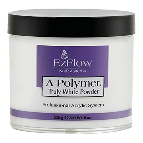 Polimero Polvo Acrílico Para Uñas A-polymer Ezflow 226 Gr Color Truly White