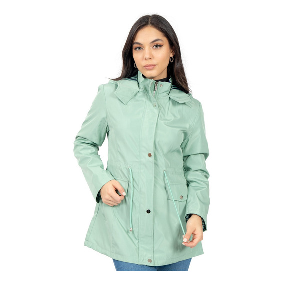 Chamarra Impermeable Básica Para Mujer Quarry