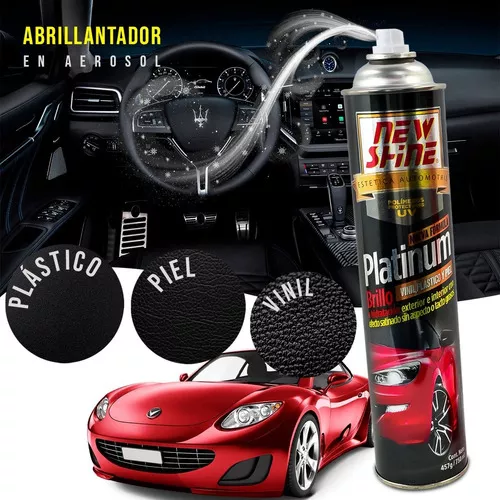 SPRAY NEGRO ABRILLANTADOR para tu coche al mejor precio