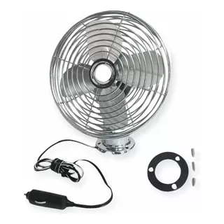 Ventilador Auto Camioneta Camion Metalico 6 Pulgadas 12v