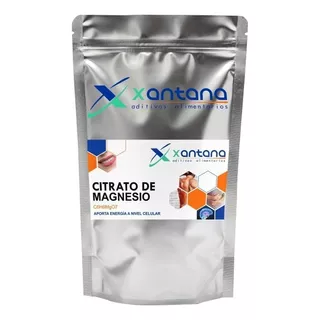 Suplemento En Polvo Xantana  Citrato De Magnesio Sabor Neutro En Doypack De 1kg