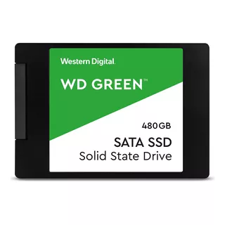 Disco Sólido Interno Western Digital Wd Green Wds480g2g0a 480gb Verde