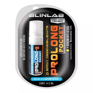 Lubricante Prolong Pocket 4.5ml Chico Retardante Prolongador