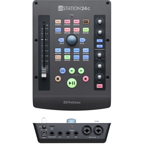 Presonus Iostation 24c Placa Audio Interface Midi Usb Daw 22 Color Negro