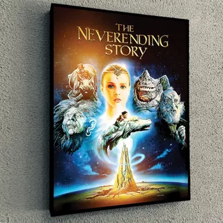 Cuadro Pelicula La Historia S/fin Neverending Story Poster