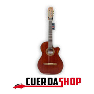Guitarra Electrocriolla La Alpujarra Oruba Caoba Media Caja