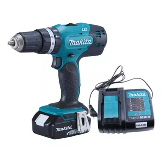 Taladro Percutor 1/2  18v 42 Nm 1 Carg/ + 1 Batería Makita D