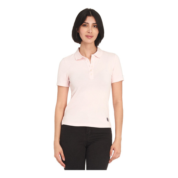 Playera Polo Tommy Hilfiger Ww0ww41890 Mujer