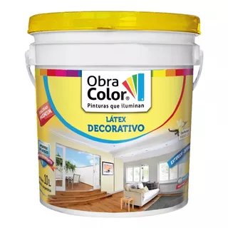 Latex Interior Exterior 10 Litros Antihongos Acrilico Color Blanco