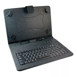 Estuche Funda Teclado Usb Tablet 10 + Lapiz Con Ñ