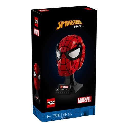 Lego Marvel Máscara De Spider-man 76285 - 487pz Cantidad de piezas 487