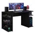 Mesa Para Computador Gamer Escrivaninha XC94098N Madesa Preto
