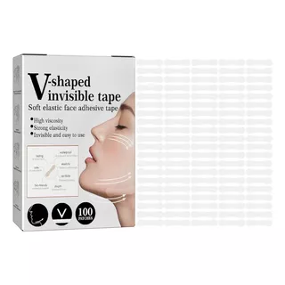 Cinta Estiramiento Facial Instantáneo Invisible Adhesivo