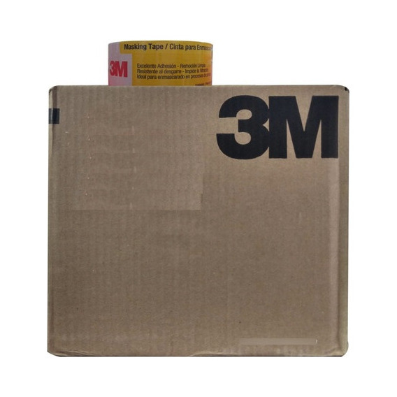 3M 203 50mx48mm masking tape caja con 24 piezas 