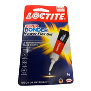 Cola Super Bonder Power Flex Gel Loctite + Forte