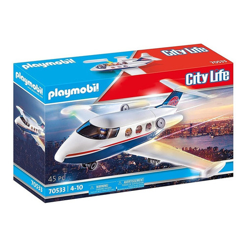 Playmobil 70533 City Life Avion Jet Privado
