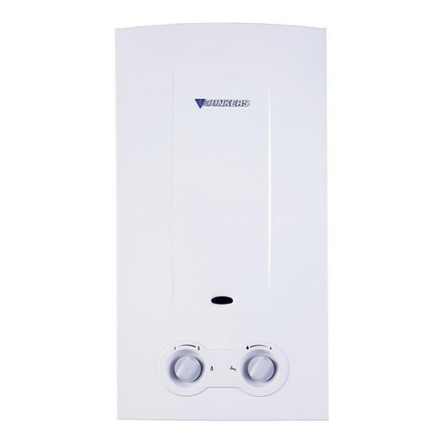 Calefon Junkers Gas Natural 10l Ionizado Smart W10 Kb 23 S43 Color Blanco